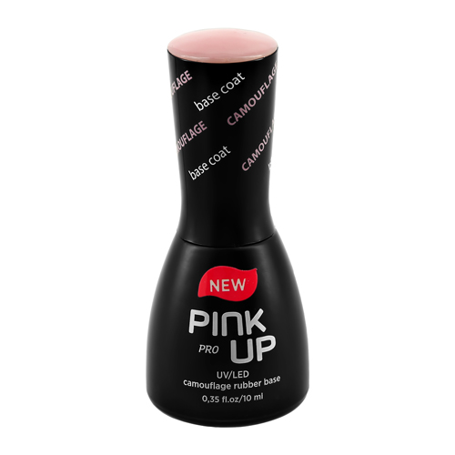 

Камуфлирующая база для ногтей UV/LED PINK UP PRO camouflage base coat тон 03 10 мл