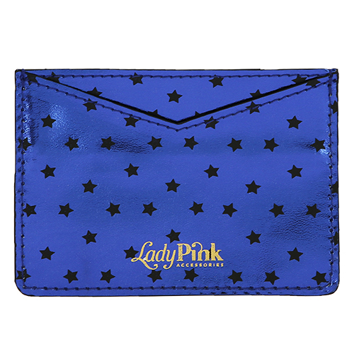 

Кардхолдер LADY PINK STARS Синие звезды