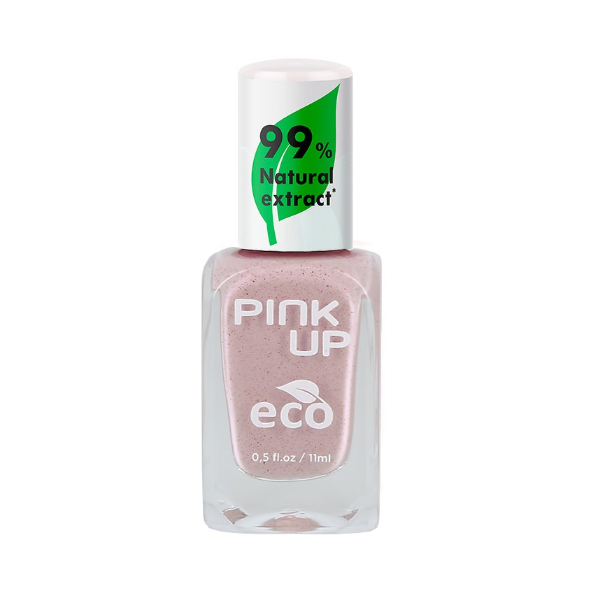 Лак для ногтей `PINK UP` `ECO` тон 26 с натуральными ингредиентами 11 мл