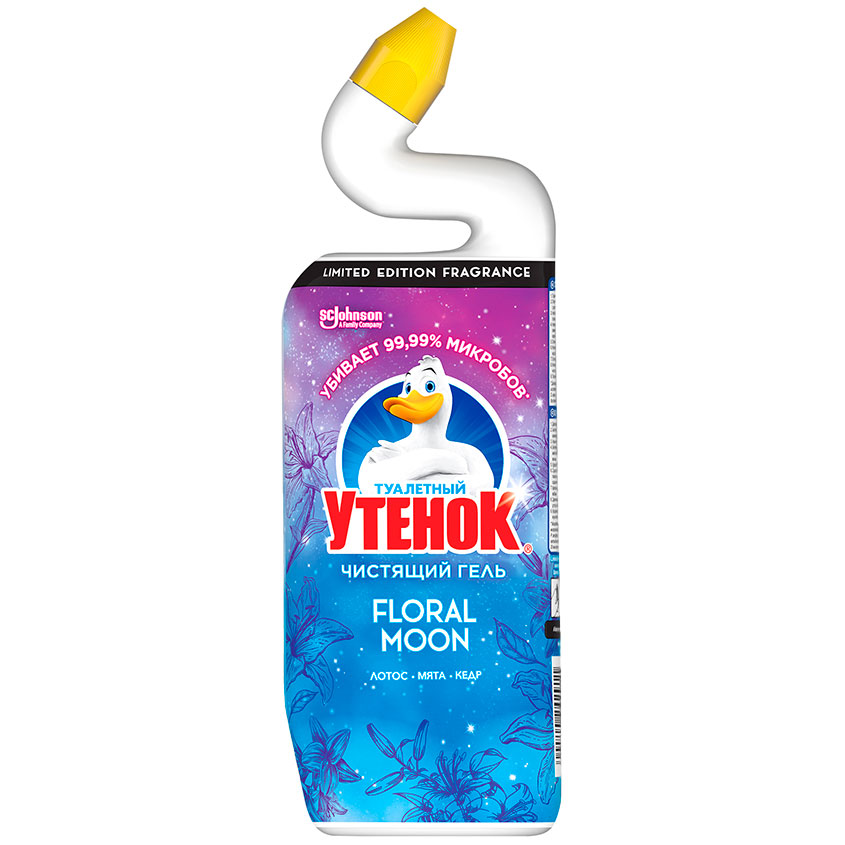 

Чистящий гель ТУАЛЕТНЫЙ УТЕНОК Floral Moon 750 мл
