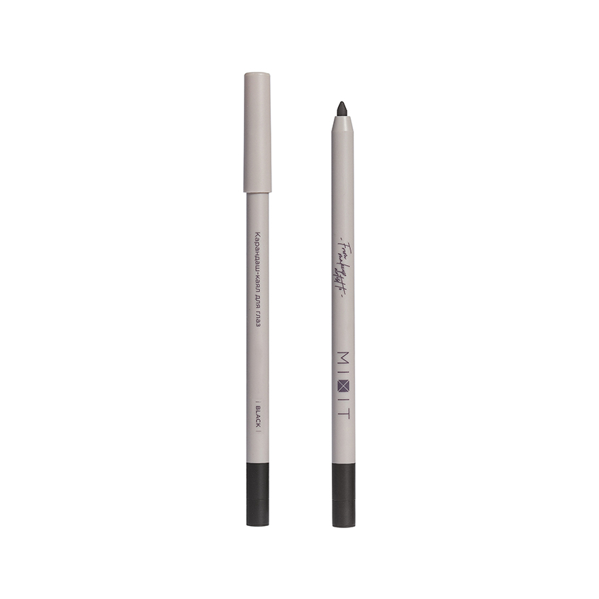 Карандаш-каял для глаз MIXIT KAJAL EYE PENCIL автоматический тон 01 Black