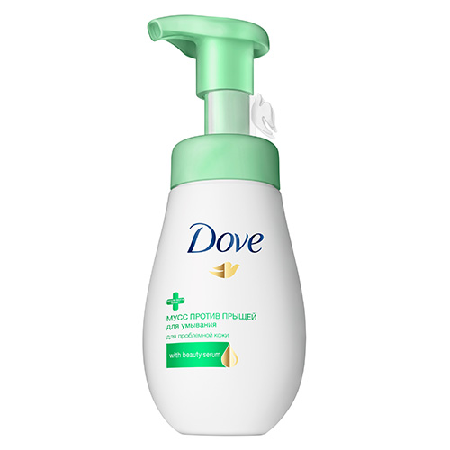 

Мусс для умывания DOVE BEAUTY SERUM для проблемной кожи против прыщей 160 мл