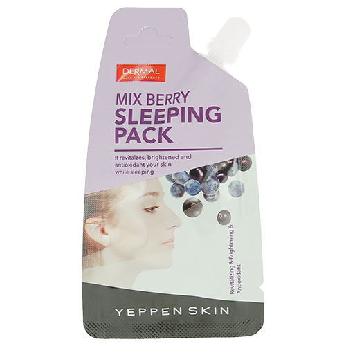 

Ночная маска для лица DERMAL YEPPEN SKIN Ягодный микс 20 г