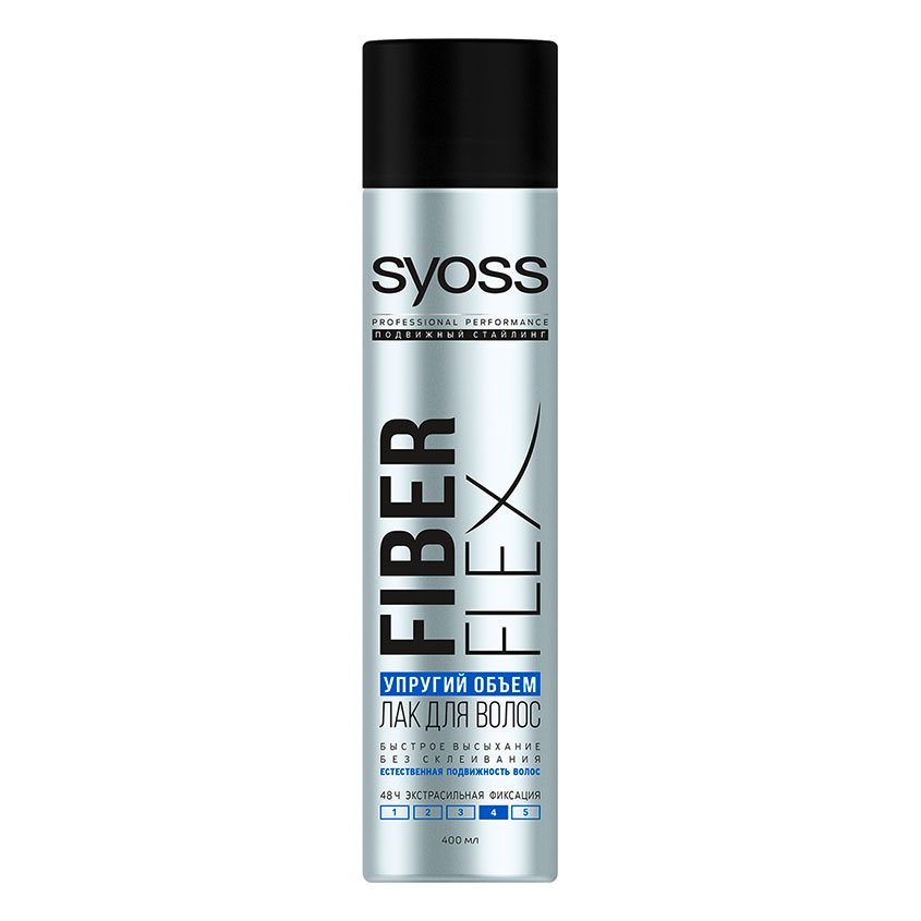 

Лак для волос SYOSS FIBER FLEX Упругий объем 400 мл