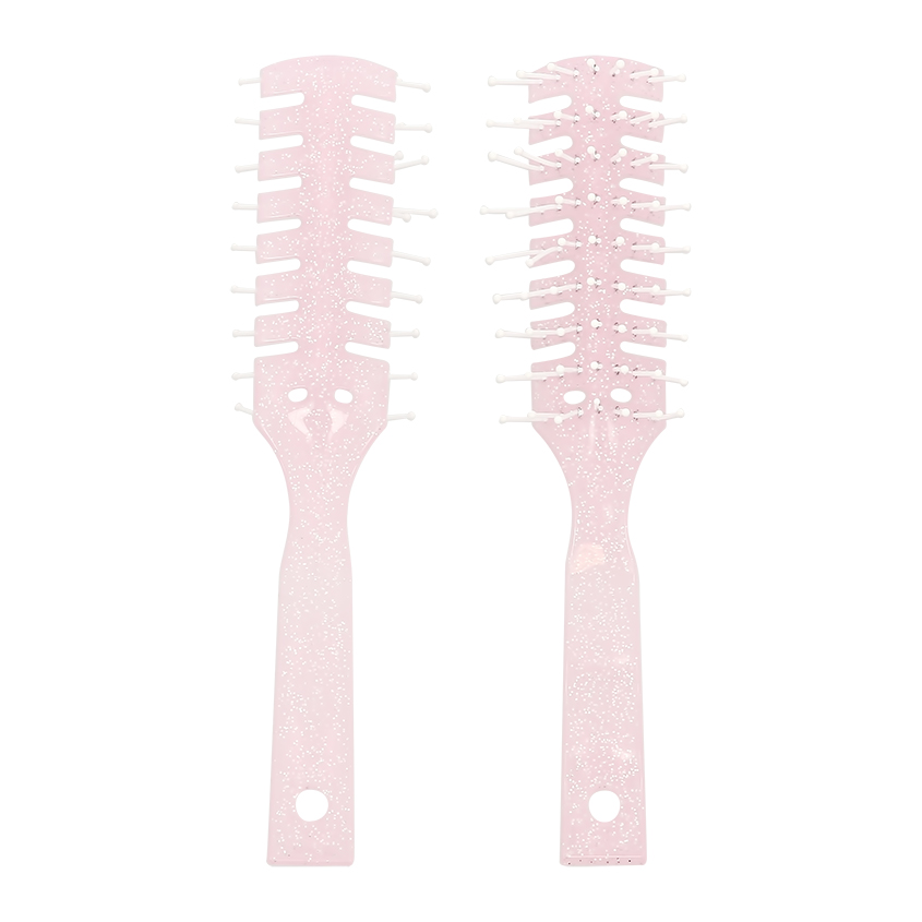 Щетка массажная для волос `LADY PINK` вентиляционная