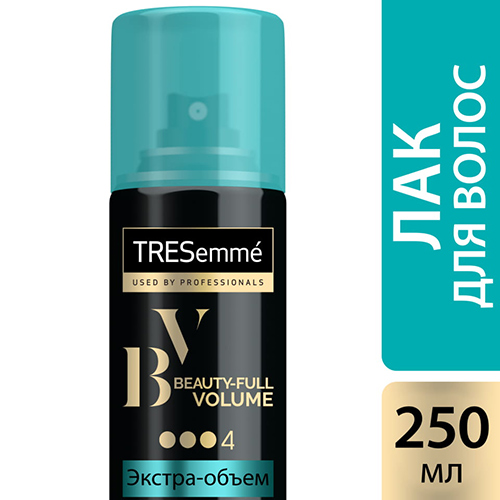 Лак для волос `TRESEMME` Beauty-full volume Экстрафиксация 250 мл