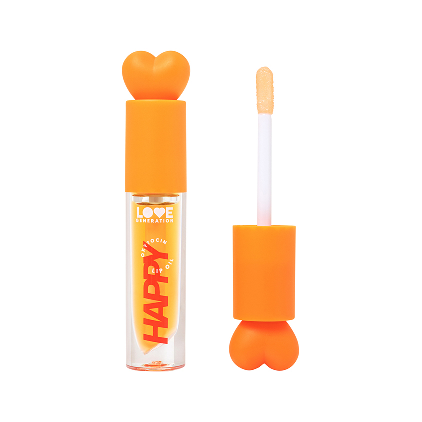 Масло для губ LOVE GENERATION BE HAPPY тон 03 оранжевый