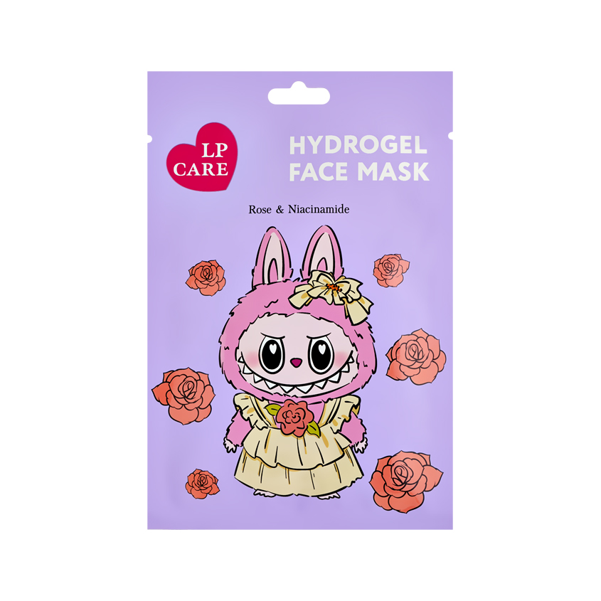 Маска для лица LP CARE гидрогелевая Rose 03 35 г