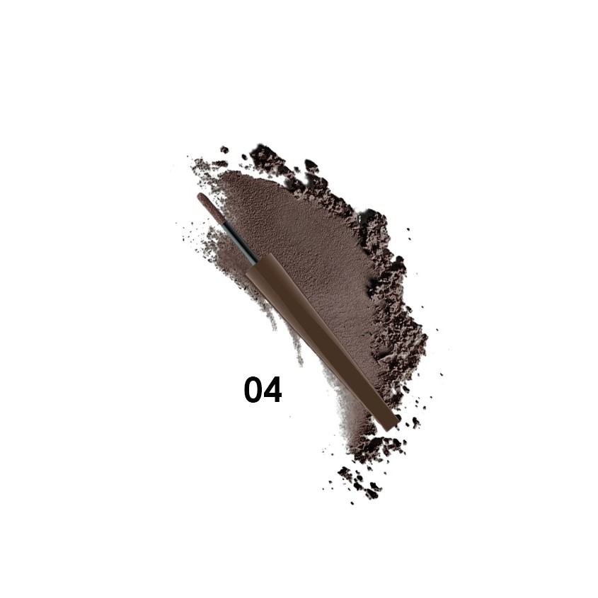 Пудра для бровей `PARISA` ART STYLIST POWDER CREAM TO BROW тон 04 темно-шоколадный