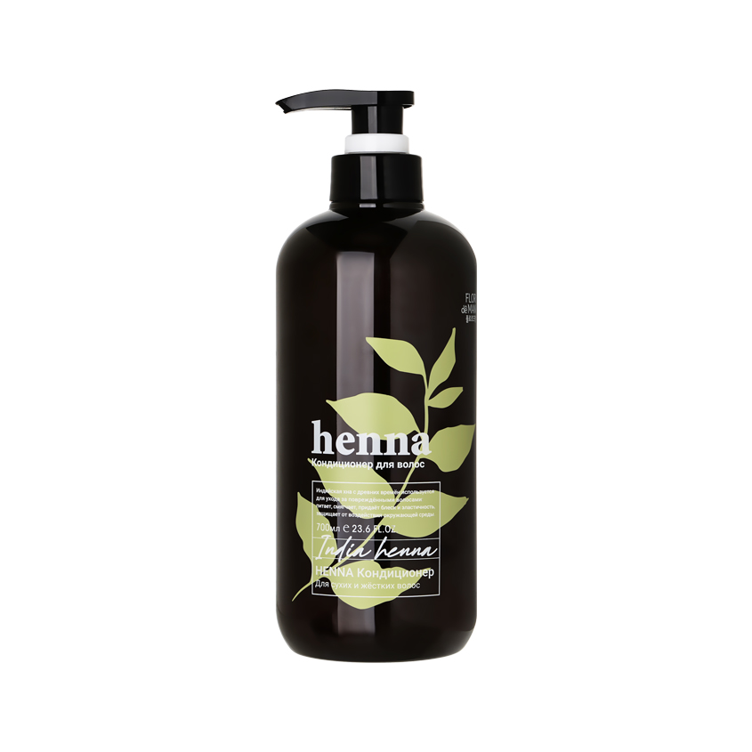 Кондиционер для волос FLOR DE MAN HENNA для сухих и жестких волос 700 мл