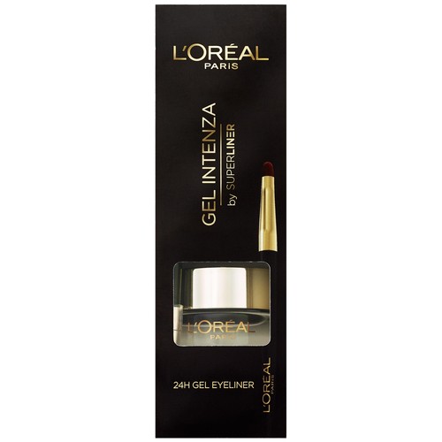 Подводка для глаз LOREAL GEL INTENZA гелевая черная