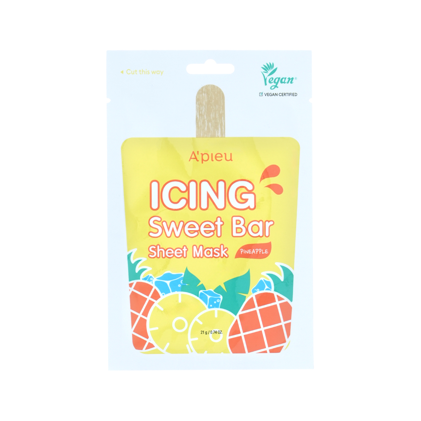 Маска для лица APIEU ICING SWEET BAR Ананас 21 г