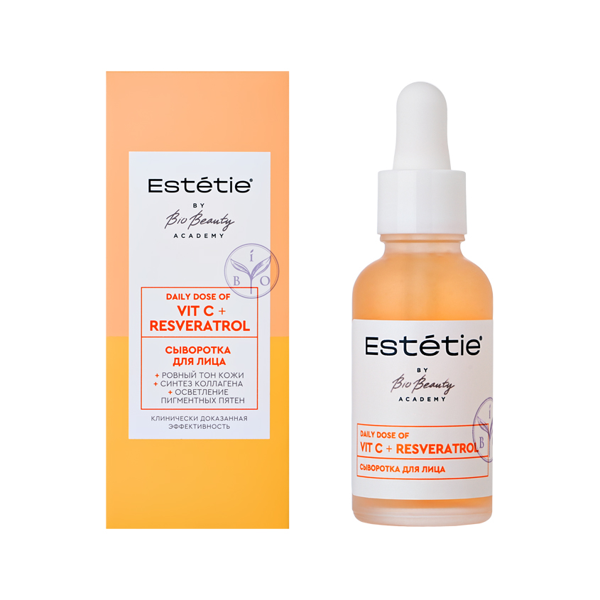 Сыворотка для лица ESTETIE BY BIO BEAUTY Vit C + Resveratrol 30 мл