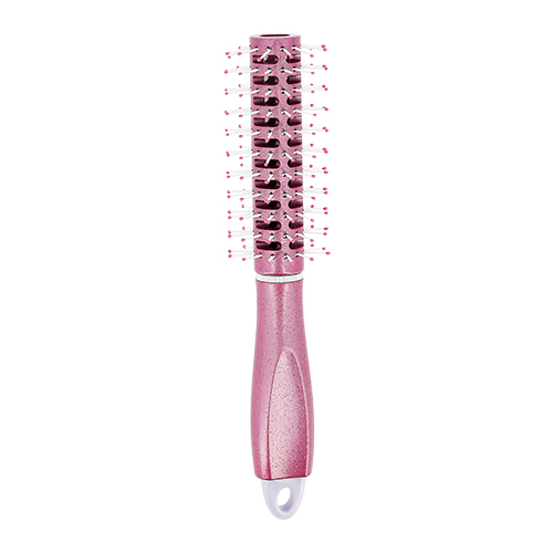 

Брашинг для волос LADY PINK с глиттером с редкой щетиной розовый