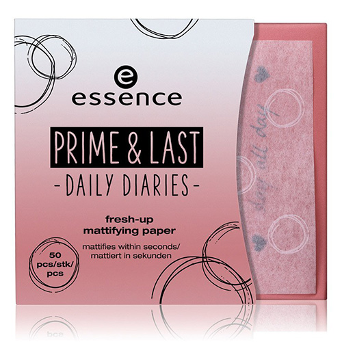 

Матирующие салфетки для лица ESSENCE PRIME & LAST