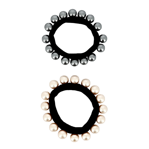 

Набор резинок LADY PINK beads 2 шт