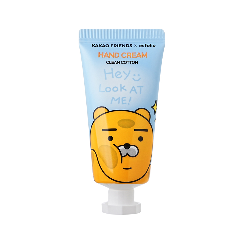 Крем для рук ESFOLIO KAKAO FRIENDS Clean Cotton с ароматом хлопка 30 мл