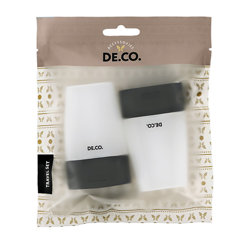 

Набор дорожных флаконов DECO. флип-топ 2x50 мл