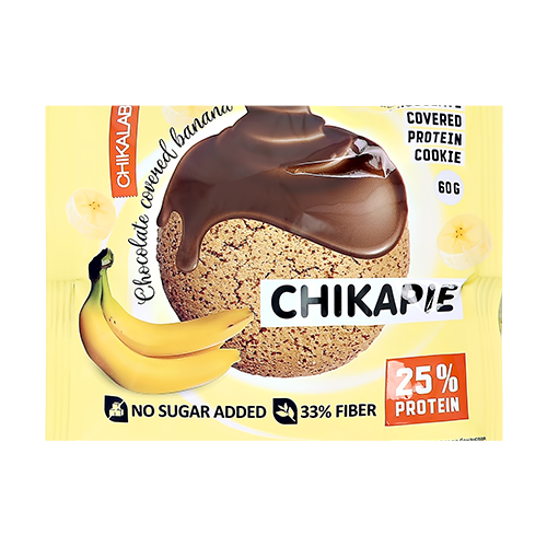 

Печенье глазированное с начинкой CHIKALAB CHIKAPIE Банан в шоколаде 60 г