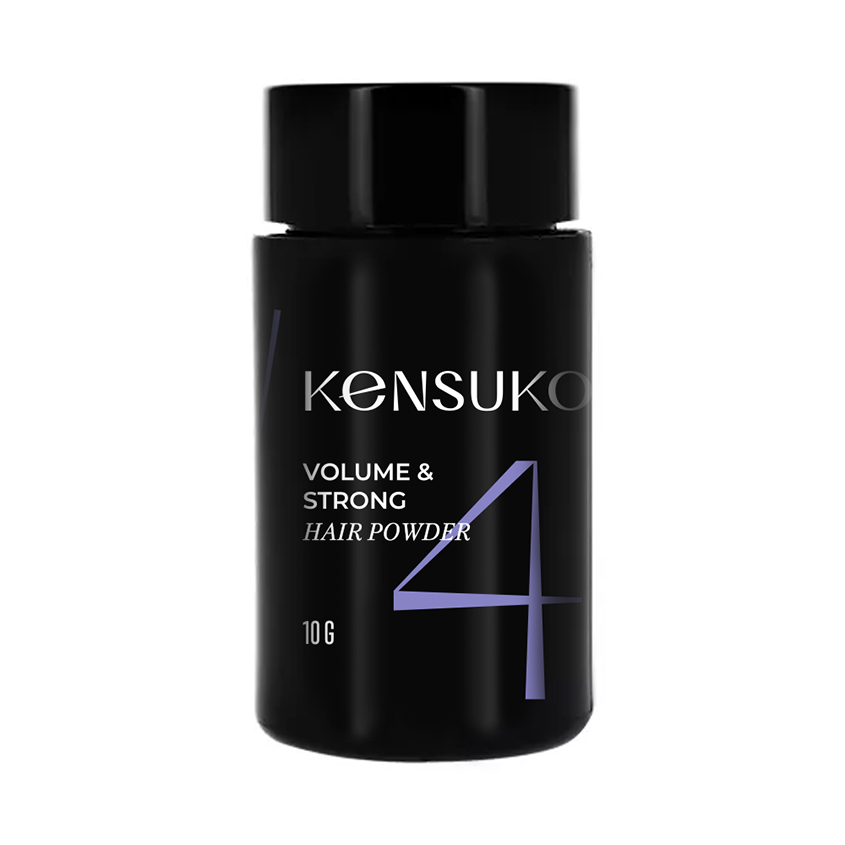 Пудра для объема волос `KENSUKO` CREATE сильной фиксации (для темных волос) 10 г