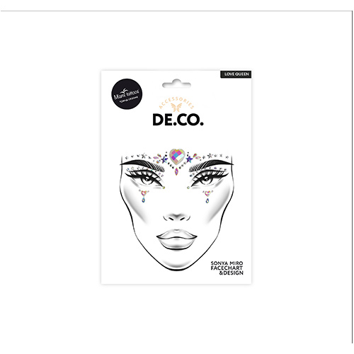 

Кристаллы для лица и тела DECO. FACE CRYSTALS by Miami tattoos Love queen