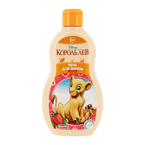 

Пена для ванны КОРОЛЬ ЛЕВ Сладкая клубника 400 мл