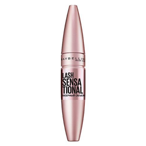 Тушь для ресниц `MAYBELLINE` LASH SENSATIONAL веерный объем (черная)