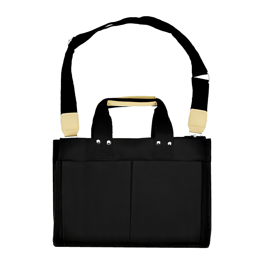 

Сумка LADY PINK BASIC вместительная из канваса черная