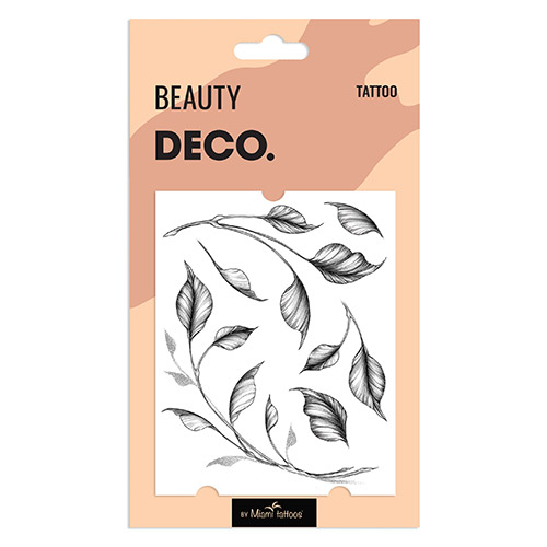 

Татуировка для тела DECO. REAL TATTOO by Miami tattoos переводная Leafy