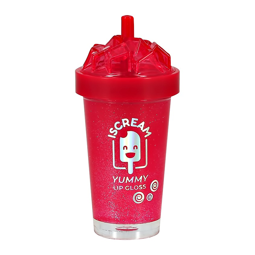 

Блеск для губ ISCREAM YUMMY прозрачный тон 04 cherry