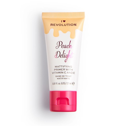 

Праймер для лица I HEART REVOLUTION тон peach delight матирующий с витамином C и E