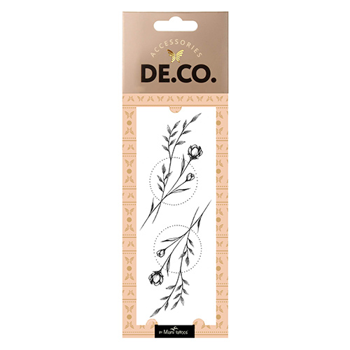 

Татуировка для тела DECO. REAL TATTOO by Miami tattoos переводная Sophistication