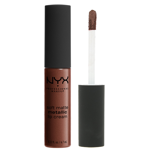 Помада для губ `NYX PROFESSIONAL MAKEUP` SOFT MATTE METALLIC LIP CREAM тон 12 Dubai металлик жидкая