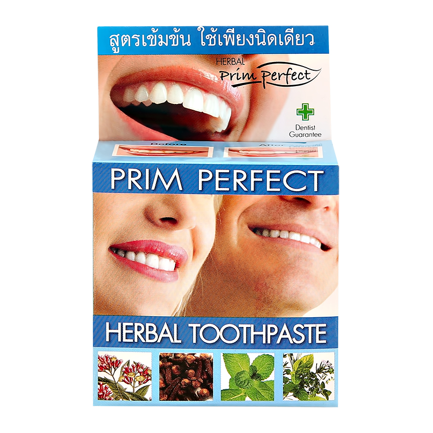 

Паста зубная PRIM PERFECT растительная с ментолом 25 гр