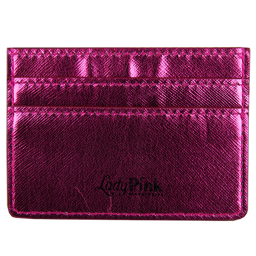 

Кардхолдер LADY PINK METAL SHOCK розовый металлик
