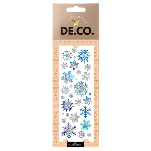 

Татуировка для тела DE.CO. CELEBRATION by Miami tattoos переводная Snowflakes