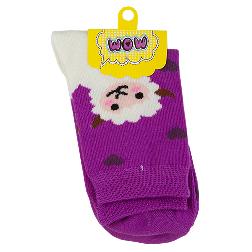 

Носки женские SOCKS Lamb violet р-р единый