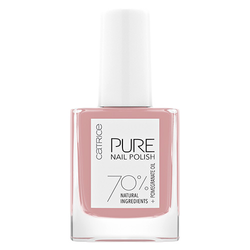 

Лак для ногтей CATRICE PURE NAIL POLISH тон 02 clarity сиренево-розовый нюд