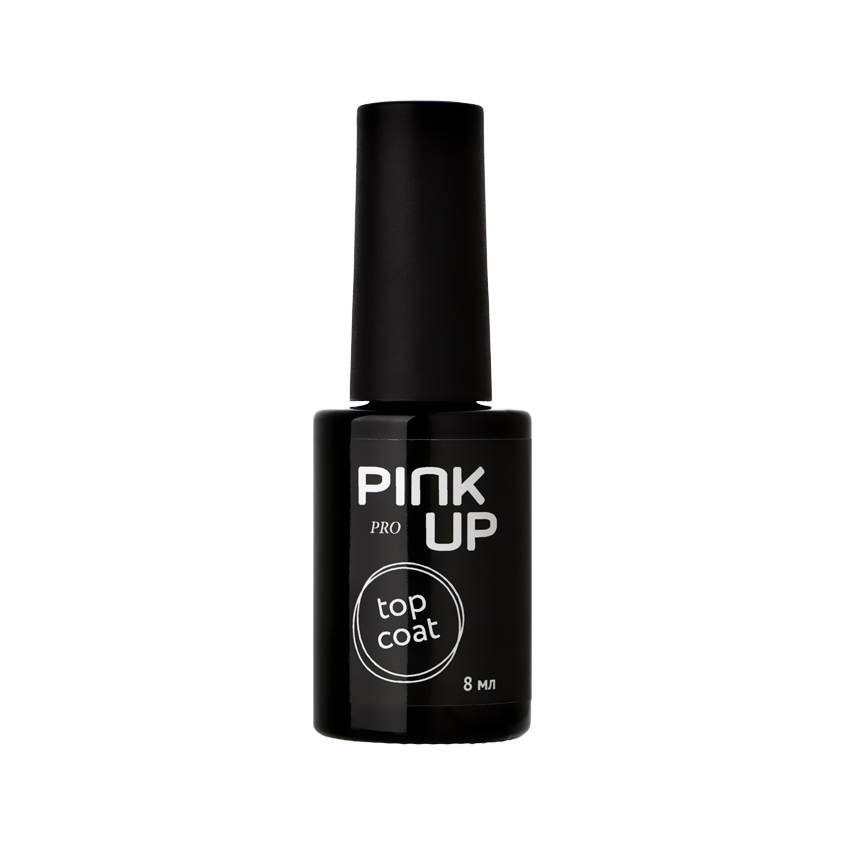 Верхнее покрытие для ногтей PINK UP GEL PRO UV/LED без липкого слоя 8 мл