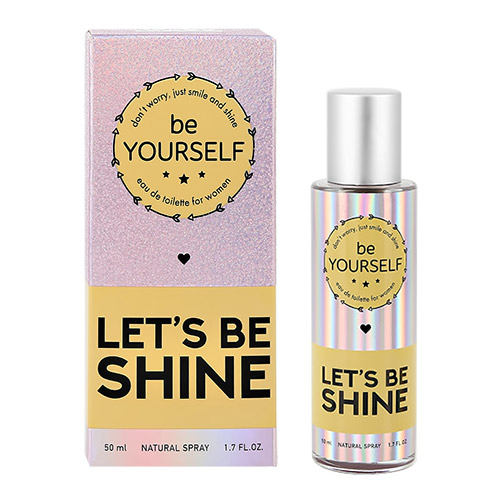 Туалетная вода YOU & WORLD ABOUT YOU BE YOURSELF lets be shine жен. 50 мл