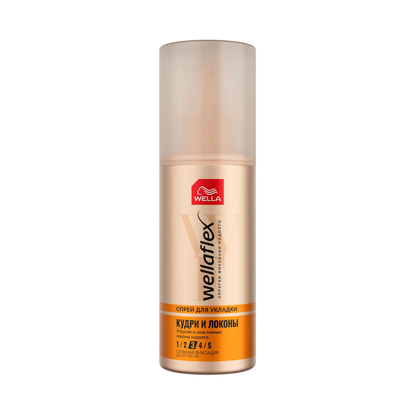 

Жидкость для укладки волос WELLA WELLAFLEX Кудри и локоны сильной фиксации 150 мл