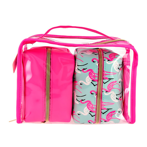 

Косметичка-сундучок LADY PINK MUST HAVE LIMITED Flamingo