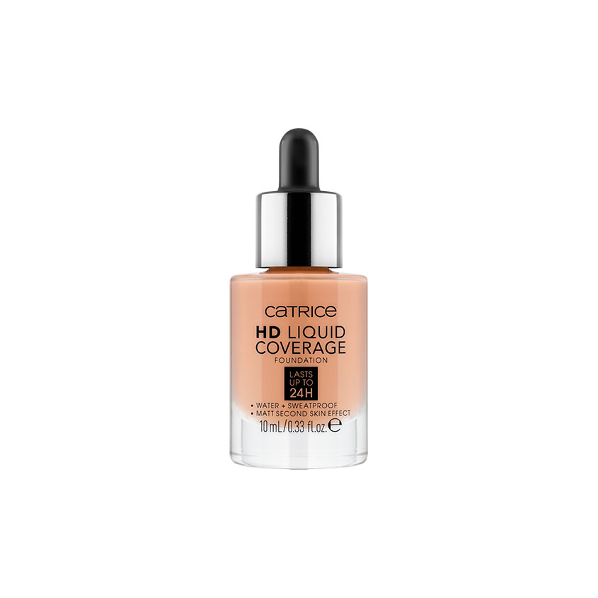 

Основа тональная для лица CATRICE HD LIQUID COVERAGE мини тон 040 warm beige 10 мл