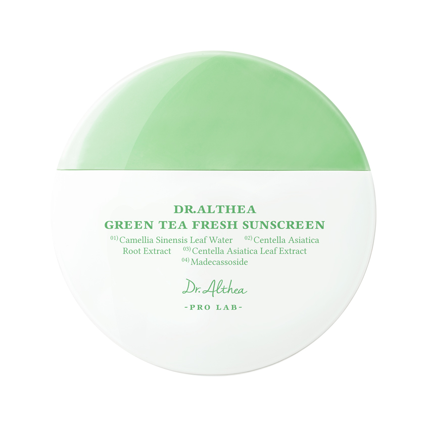 Крем для лица `DR. ALTHEA` GREEN TEA FRESH солнцезащитный успокаивающий SPF50+ PA++++ 45 мл
