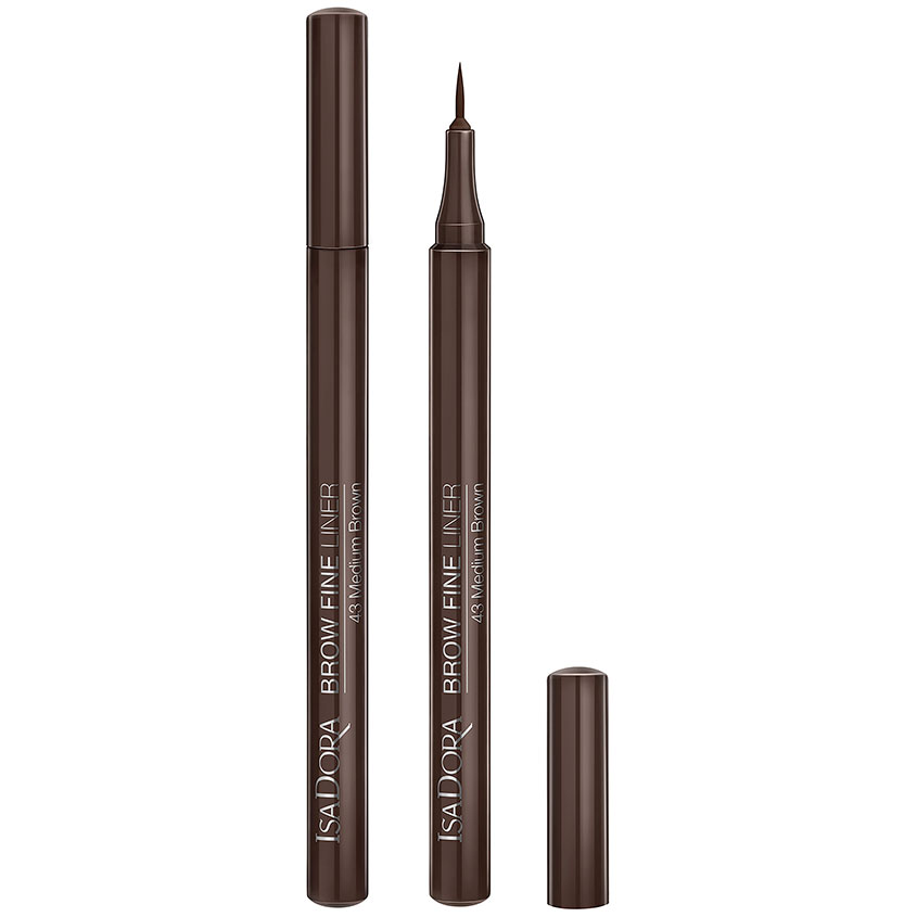

Лайнер для бровей ISADORA BROW FINE LINER ультратонкий тон 43 medium brown