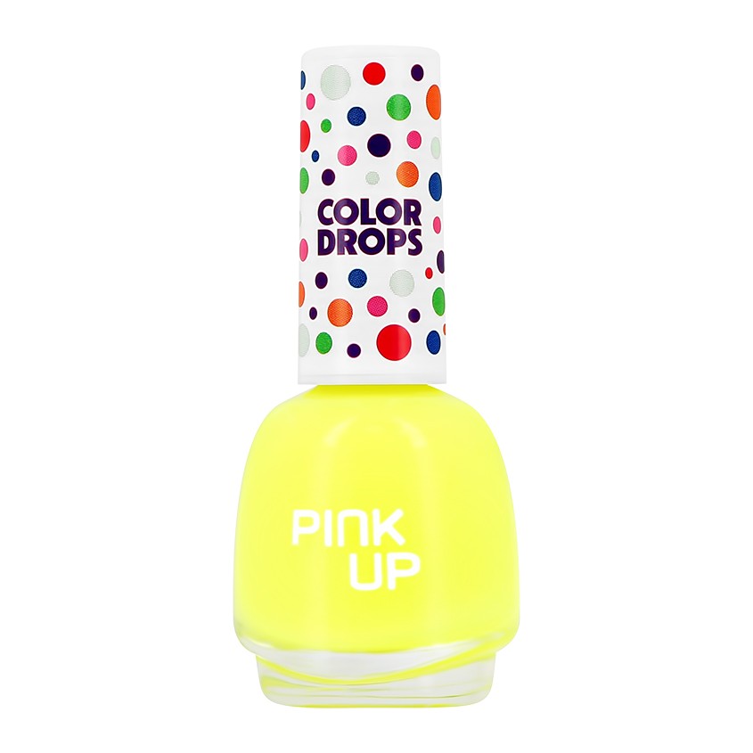 PINK UP Лак для ногтей PINK UP LIMITED COLOR DROPS тон 06 10 мл ymmy professional sun one лампа для сушки ногтей uv led 48 вт 30 светодиодов серебро