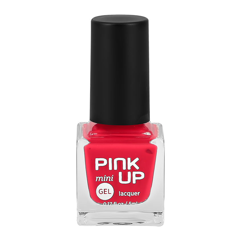 цена Лак для ногтей PINK UP MINI GEL тон 77 5 мл