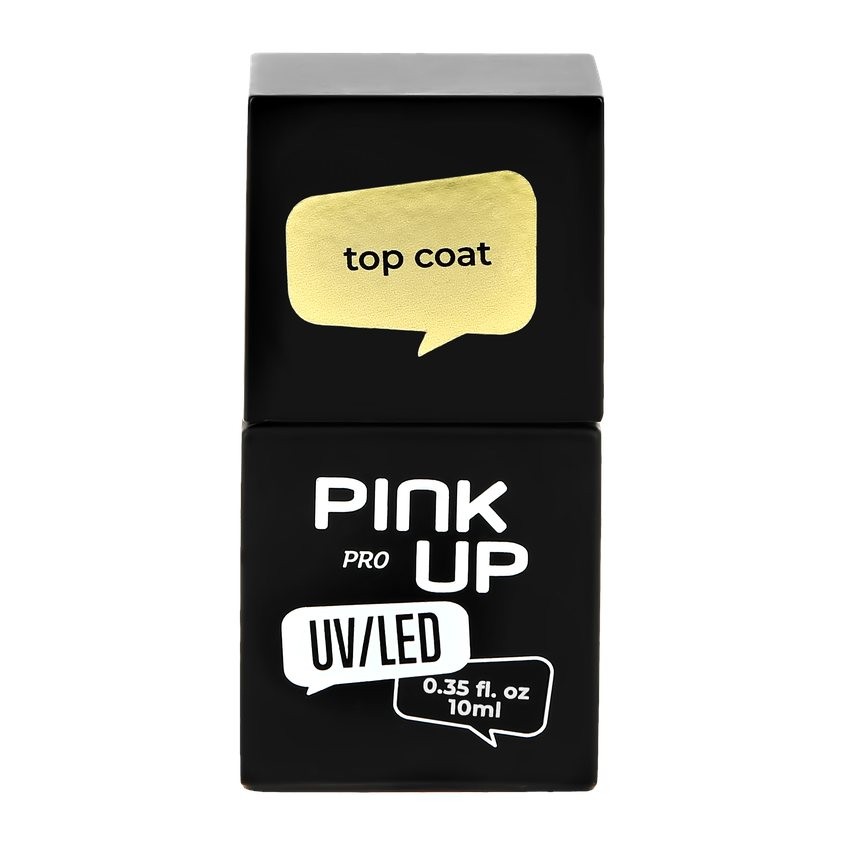 Верхнее покрытие для ногтей PINK UP PRO top coat 10 мл