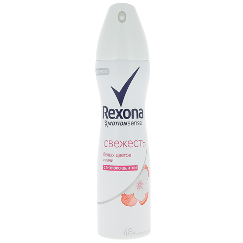 

Део-спрей жен. REXONA СВЕЖЕСТЬ БЕЛЫХ ЦВЕТОВ И ЛИЧИ антиперспирант 150 мл