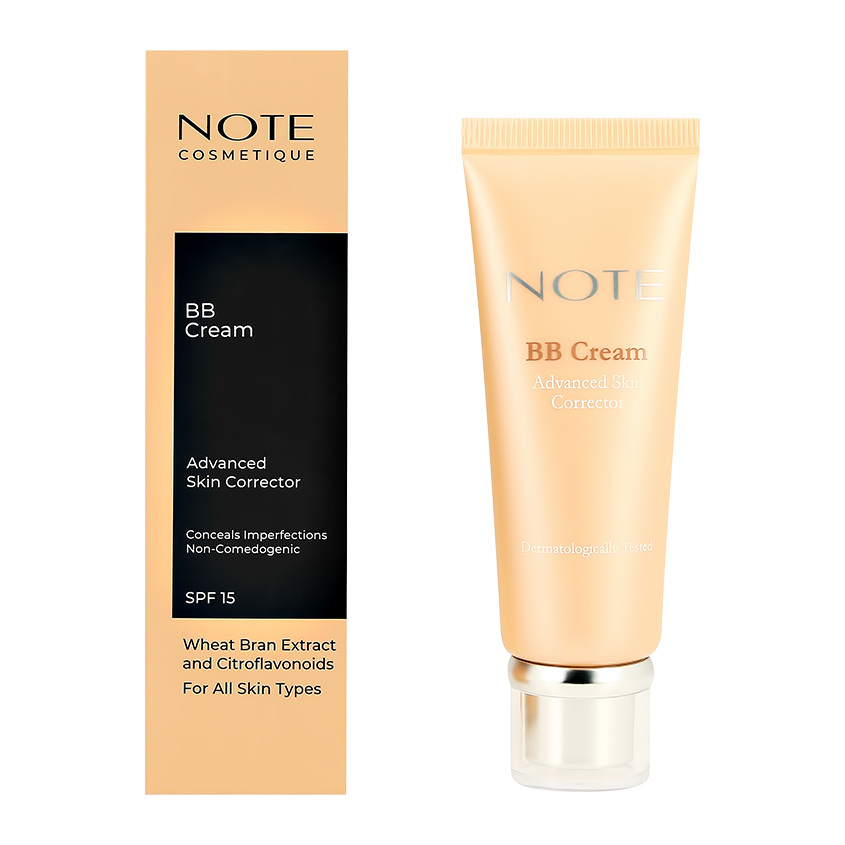 NOTE Крем тональный для лица NOTE BB CREAM тон 02